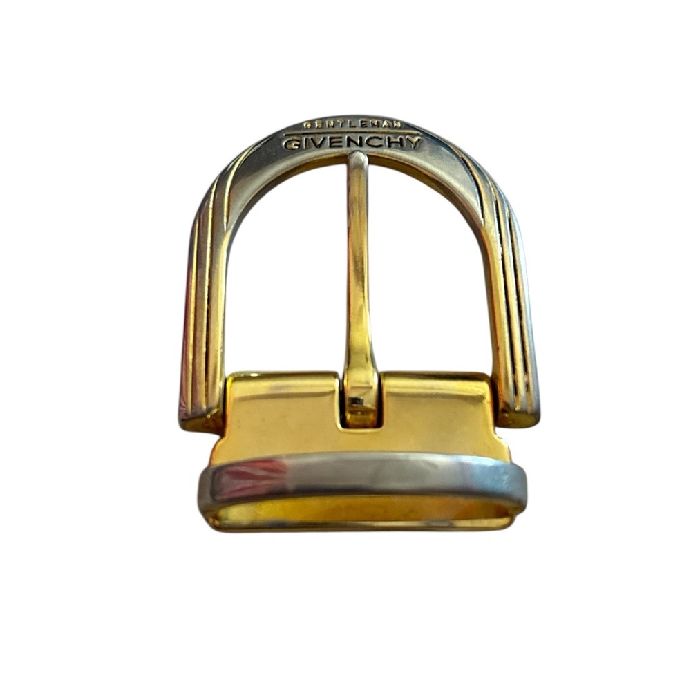 Givenchy Gold and Silver Belt Buckle